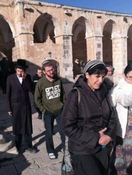 المستوطنون يقتحمون المسجد الأقصى المبارك 