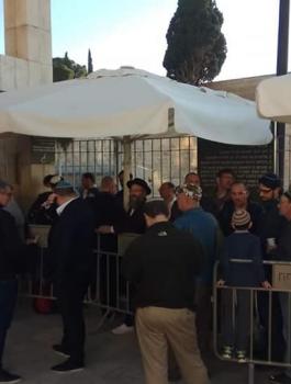 الانتخابات الاسرائيلية واقتحام الاقصى 