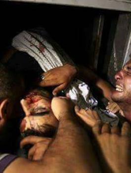 ثلاثة شهداء و9 إصابات إحداها خطيرة جراء قصف الاحتلال لنفق جنوب غزة