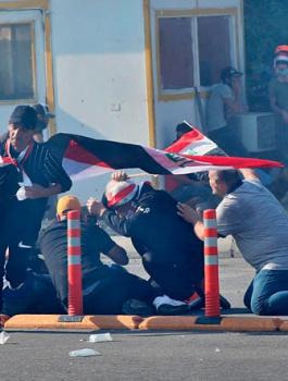 التظاهرات في العراق 