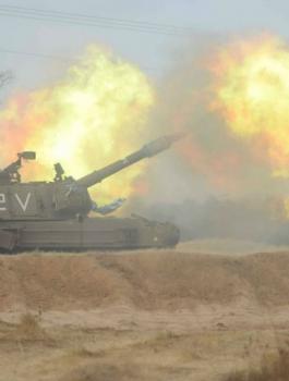 المدفعية الإسرائيلية