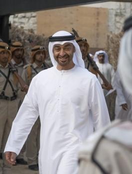 لقاء بين محمد بن زايد وترامب 