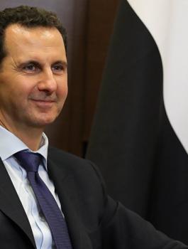 بشار الاسد ومحافظ دمشق 