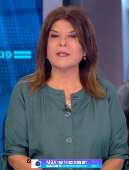 محللة اسرائيلية ونتنياهو 