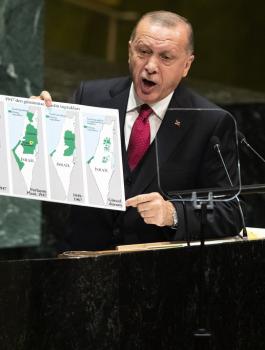 اردوغان وفلسطين واسرائيل 