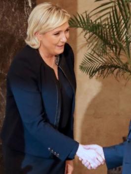 زعيمة اليمين المتطرف في فرنسا