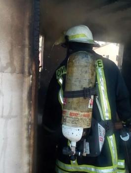 حريق في جنين