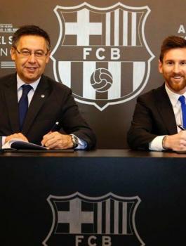 تجديد عقد ميسي