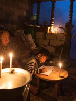 الكهرباء في غزة 