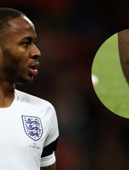 مطالبات باستعباد سترلينغ من كأس العالم بسبب وشم