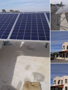 افتتاح أول مسجد يعمل بالطاقة الشمسية في قلقيلية