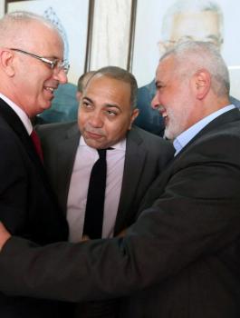 اسماعيل هنية والمصالحة الفلسطينية 