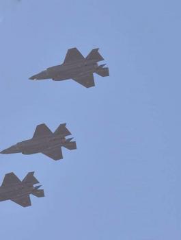 إسرائيل تتسلم ثلاث مقاتلات شبح من طراز F-35