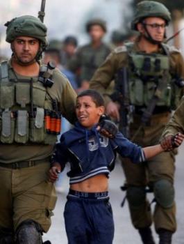 اعتقال اطفال فلسطينيين 