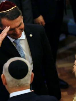 الرئيس البرازيلي وعاصمة اسرائيل 