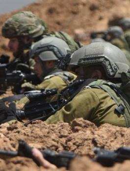 قنص جندي اسرائيلي على حدود غزة 