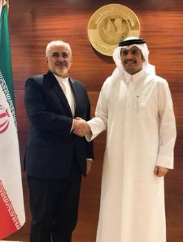 التبادل التجاري بين قطر وايران 