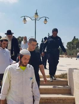 اقتحام المستوطنين للمسجد الأقصى المبارك 