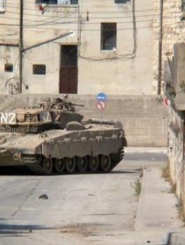 الجيش الاسرائيلي في نابلس