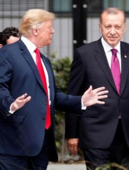اردوغان والعقوبات الامريكية على تركيا 