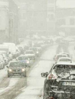 موجة صقيع تضرب اوروبا 