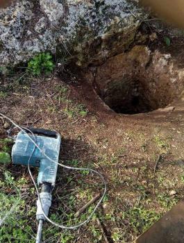 التنقيب عن آثار في طولكرم 