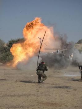 إصابة أحد مقاتلي الجبهة الديمقراطية برصاص الاحتلال شمال غزة