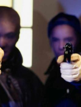 سطو مسلح في غزة 