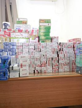 محاولة تهريب سجائر 