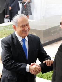 نتنياهو وغانتس والحكومة الاسرائيلية 