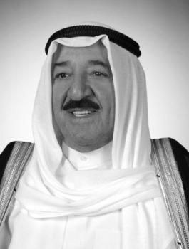 عباس وامير الكويت 