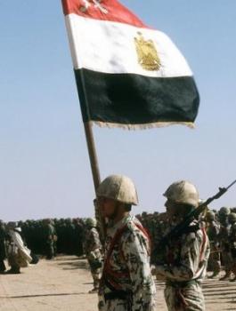 مهرجان في غزة تضامناً مع الجيش المصري ورفضاً للارهاب 