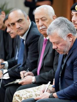 العاهل الاردني 