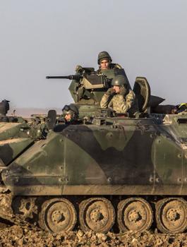 القوات التركية في عفرين السورية 