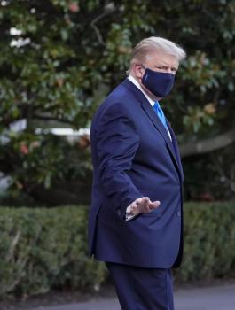 ترامب وفيروس كورونا 