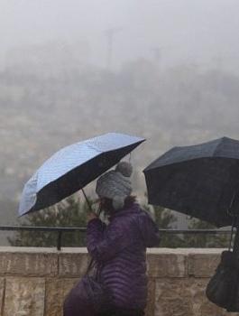 منخفض جوي يعبر فلسطين 