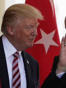 ترامب واردوغان والضربة الامريكية على سوريا 
