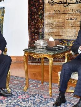 الحريري والسيسي 