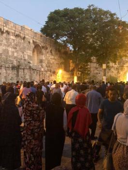 اغلاق المسجد الاقصى 