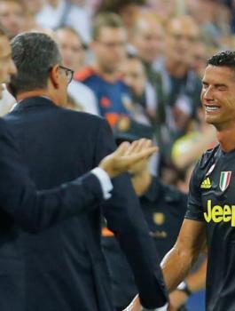 بكاء رونالدو 