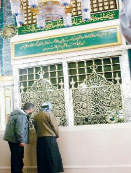 حجرة النبي محمد عليه السلام 