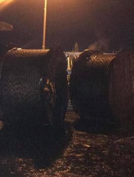 حرق مستوجدعات شركة كهرباء الجنوب 