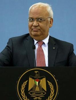 عريقات وترامب 