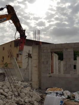 هدم منزل في كفرقاسم 