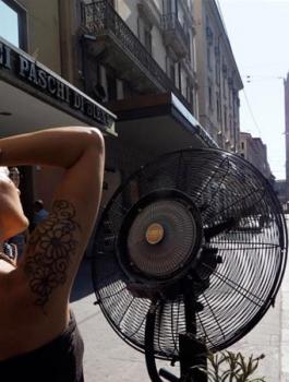 ارتفاع كبير في درجات الحرارة باوروبا 