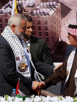 السفير القطري في غزة 