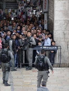 نتنياهو يعلن باب العامود في القدس منطقة عسكرية مغلقة
