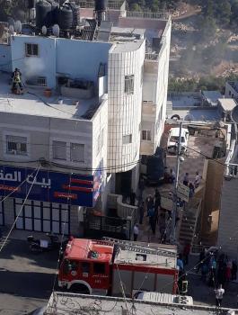 وفاة طفل بحريق اندلع بشقة سكنية في عناتا شمال شرق القدس