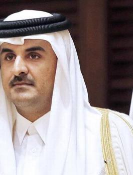 امير قطر وايران 