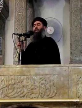 هدم مسجد ابو بكر البغدادي 